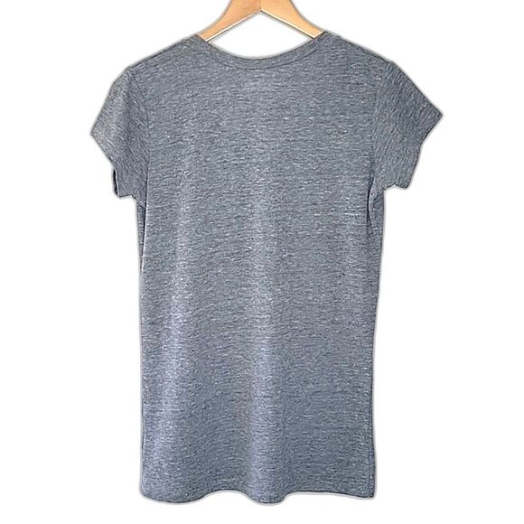 NFL Team Apparel Gray San Francisco 49ers V-Neck T-Shirt size XL Soft Comfy - Picture 5 of 10